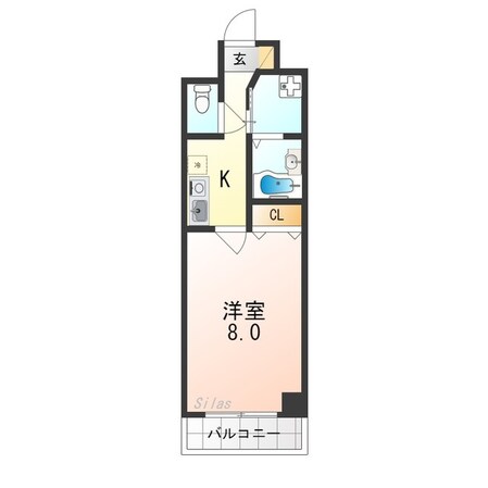 悠々館アぺルトスパシオの物件間取画像